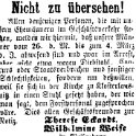1868-02-28 Kl Strafe fuer Stuhlnutzung Kirche
